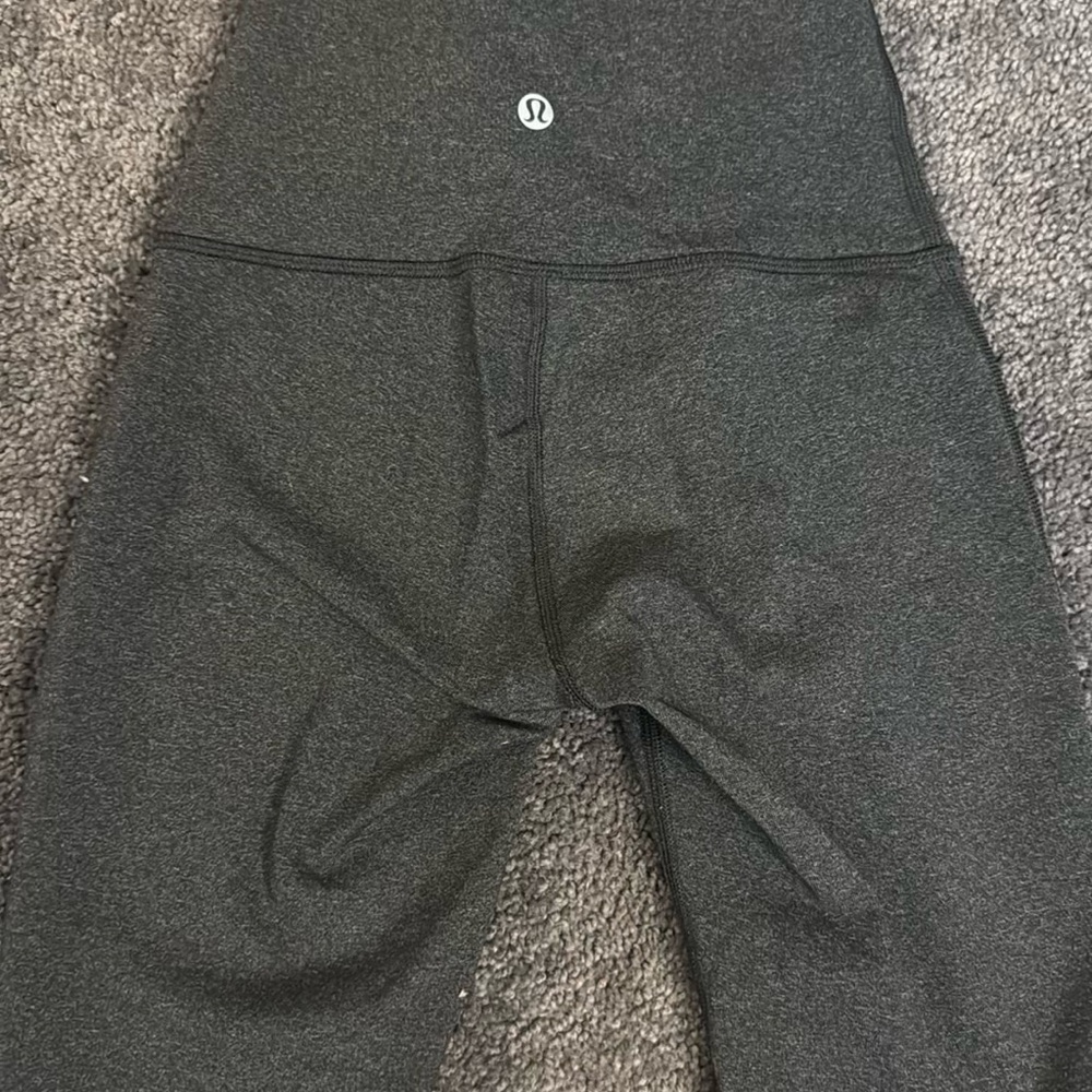 Lululemon Gray Flare Leggings